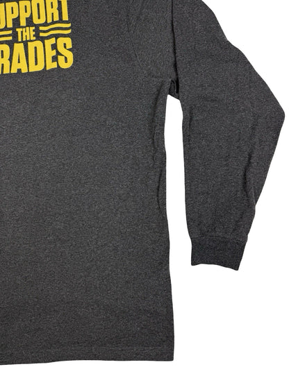 Carhartt Grey Skills USA Long Sleeve Support The Trades Top Loose Fit XL