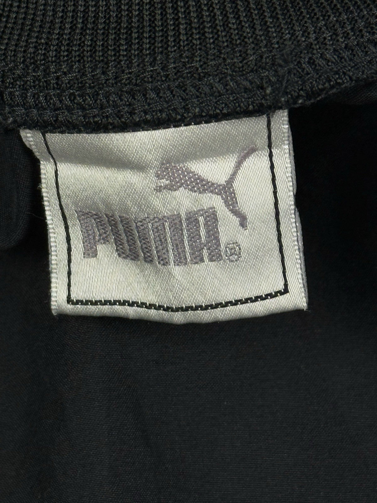 Puma Retro Black Japanese Line Track Top Large