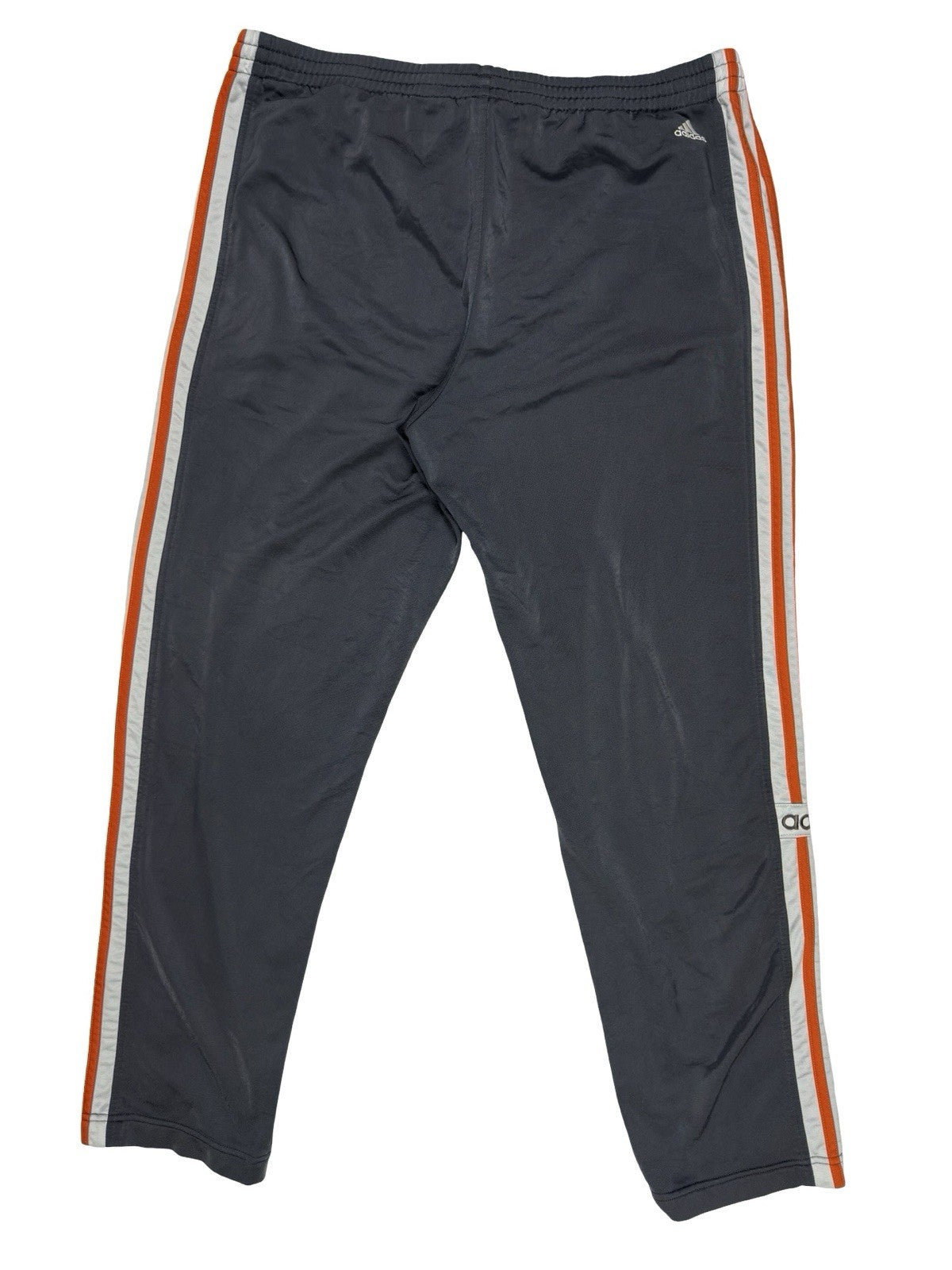 Adidas Vintage Y2K Grey Popper Adibreak Jogger Tracksuit Bottoms Medium