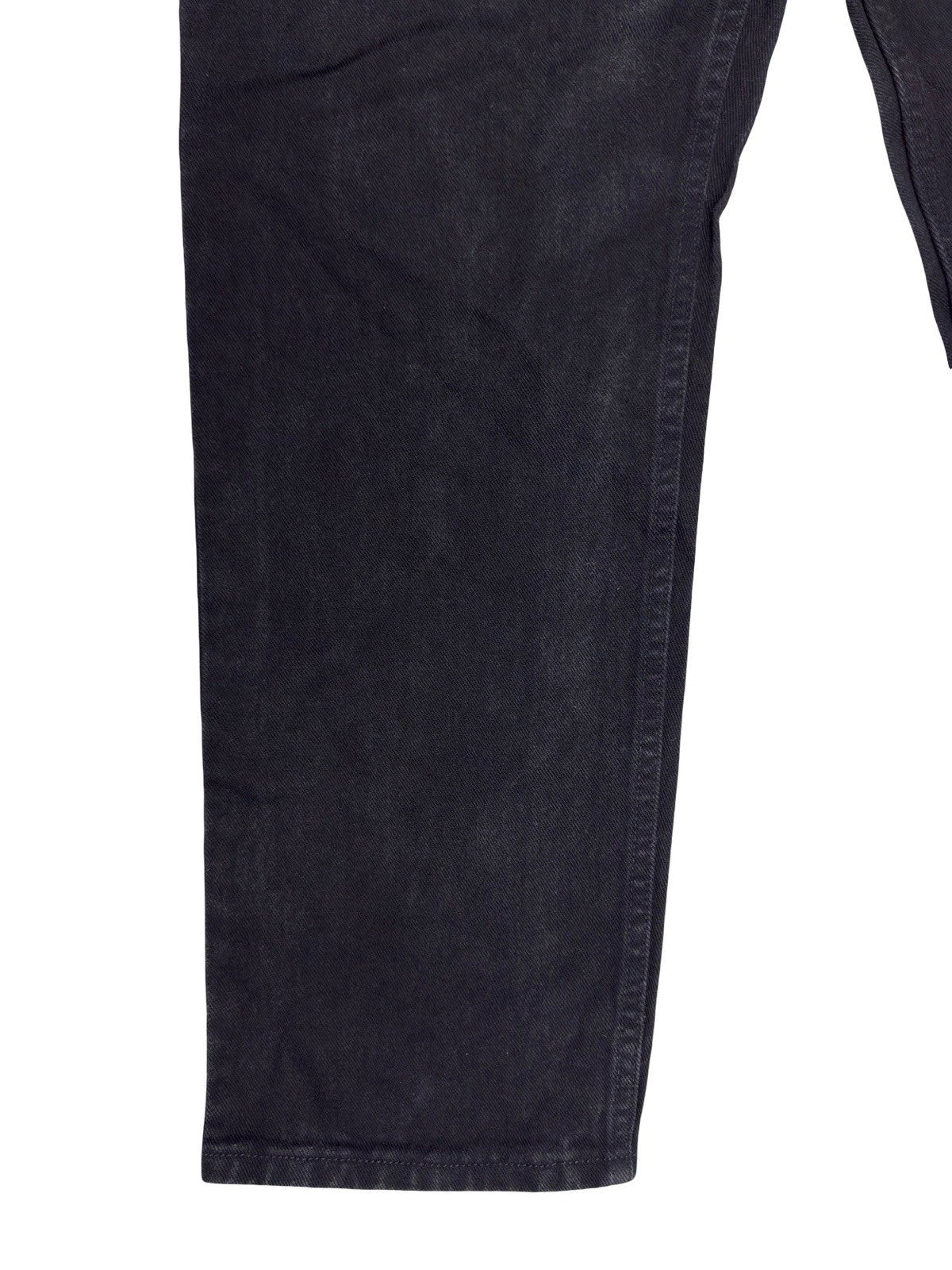 Lee Classic Regular Fit Straight Leg Black Denim Jeans 38W 29L