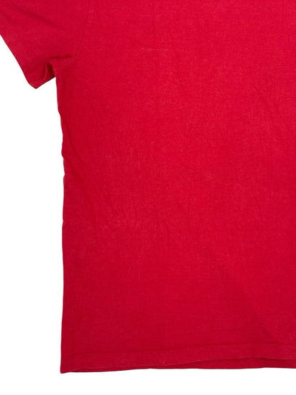 Levi's Red Batwing Logo Printed Standard Fit Top Small