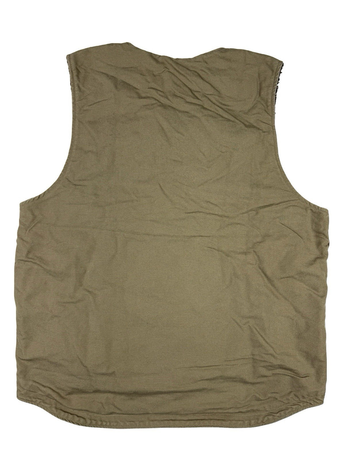 Carhartt 104394 DWD Sherpa Lined Canvas Gilet Vest Bodywarmer Large Tall