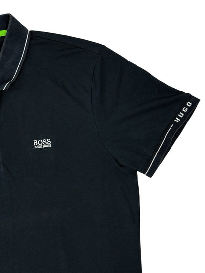 Hugo Boss Blue Slim Fit Polo Top XL
