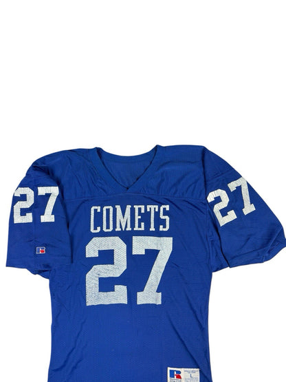 Russell Athletic Blue Mesh American Football Training Top Large