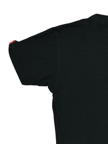 Vans Black Cotton Printed Top Small