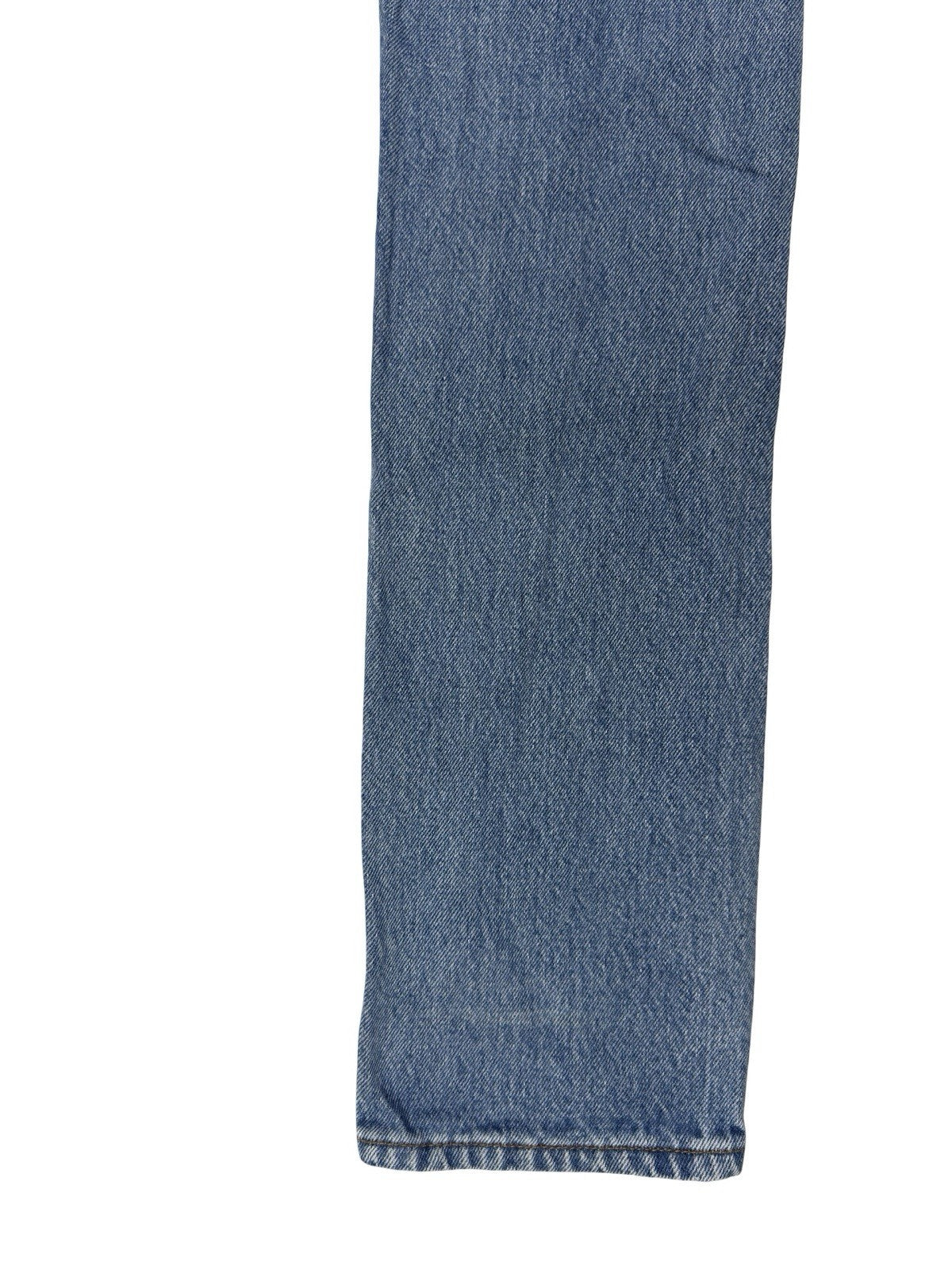 Levi's 501 Vintage Blue Straight Fit Women's Denim Jeans 25W 34L Made In USA