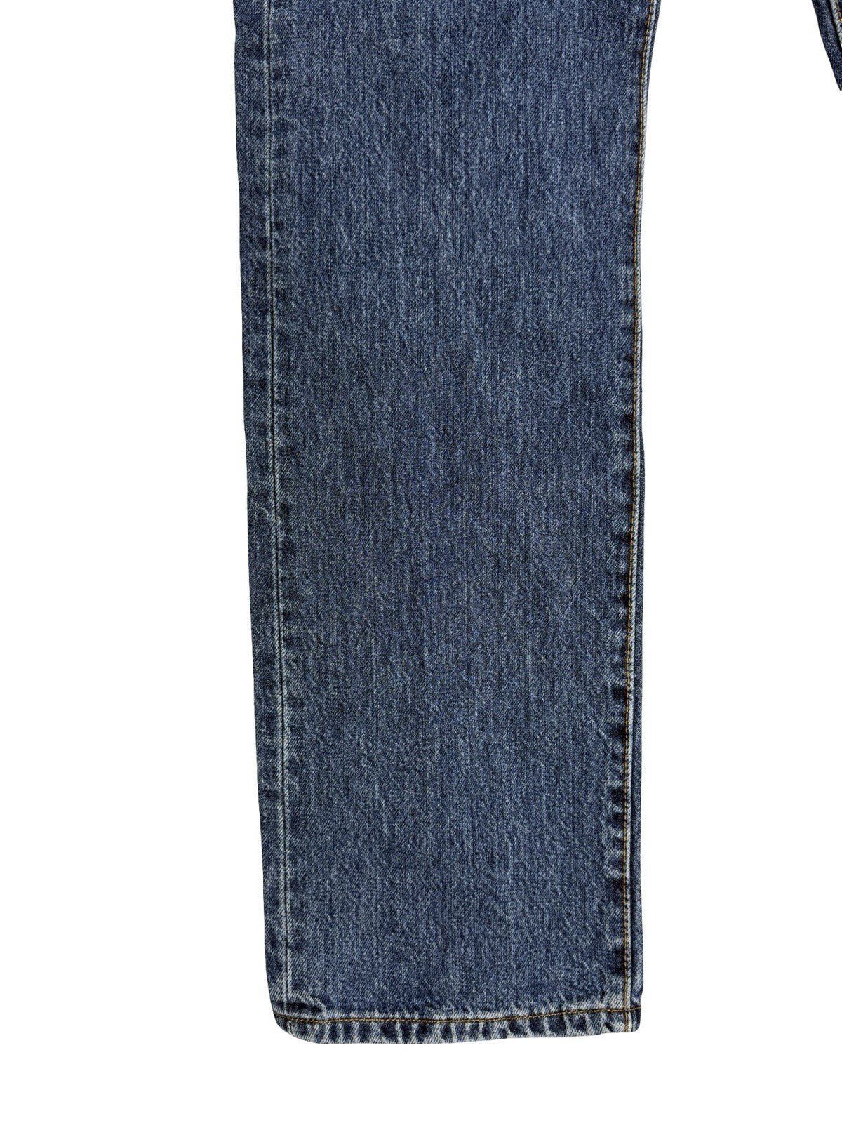 Levi's 501 Original Blue Denim Straight Leg Jeans Size 29W 30L