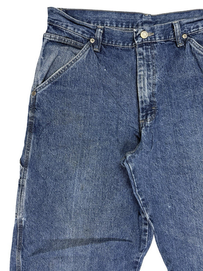 Wrangler Blue Denim Carpenter Work Jeans 32W 30L
