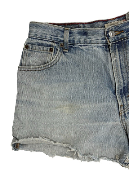 Levi's Blue Cut-Off Shorts 32W