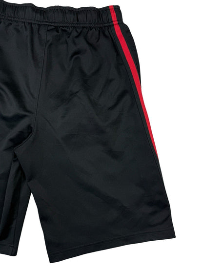 Nike Black Red Polyester Sport Shorts Large