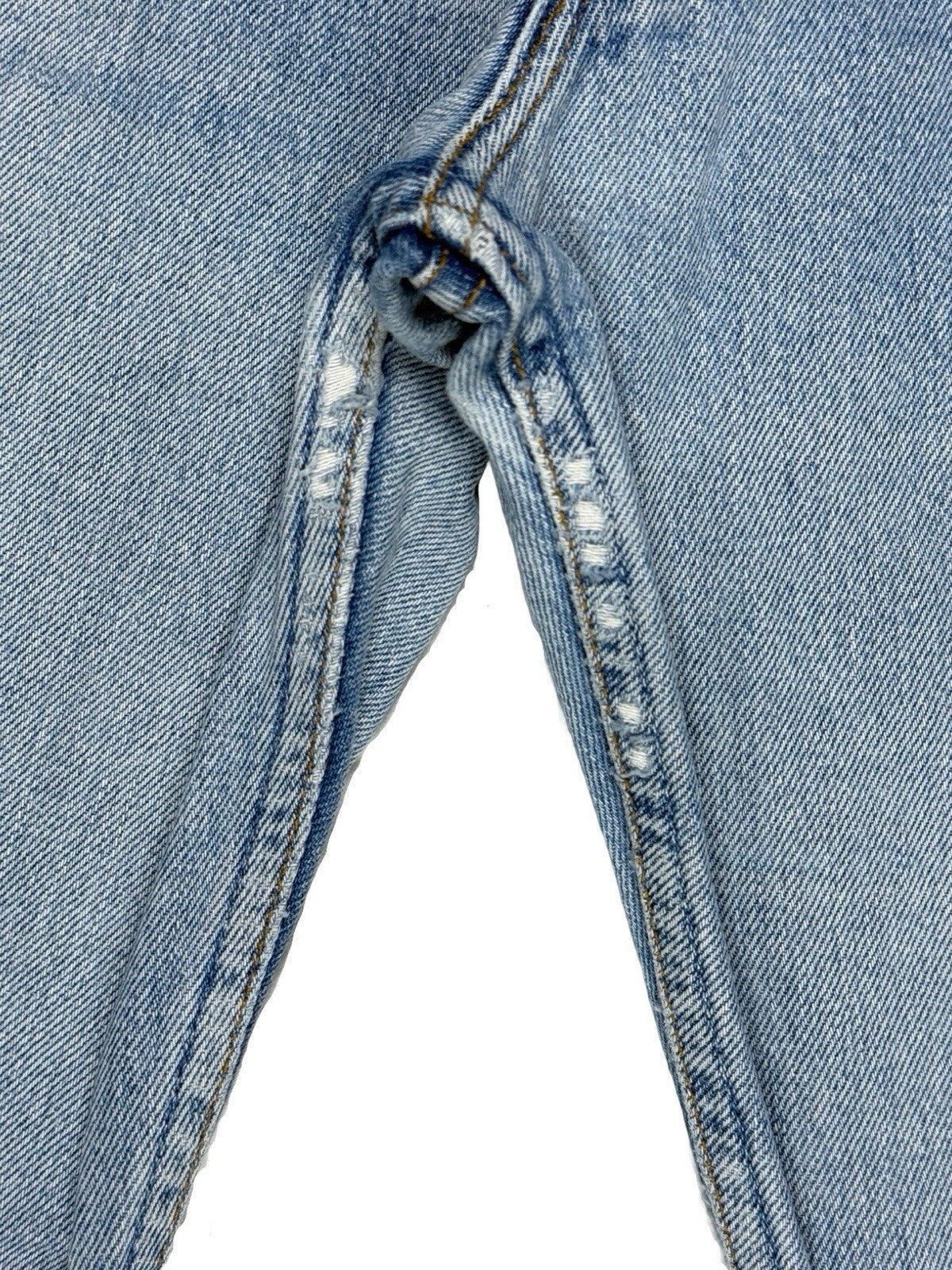 Levi's 501 Retro Light Blue Straight Leg Denim Jeans 30W 32L
