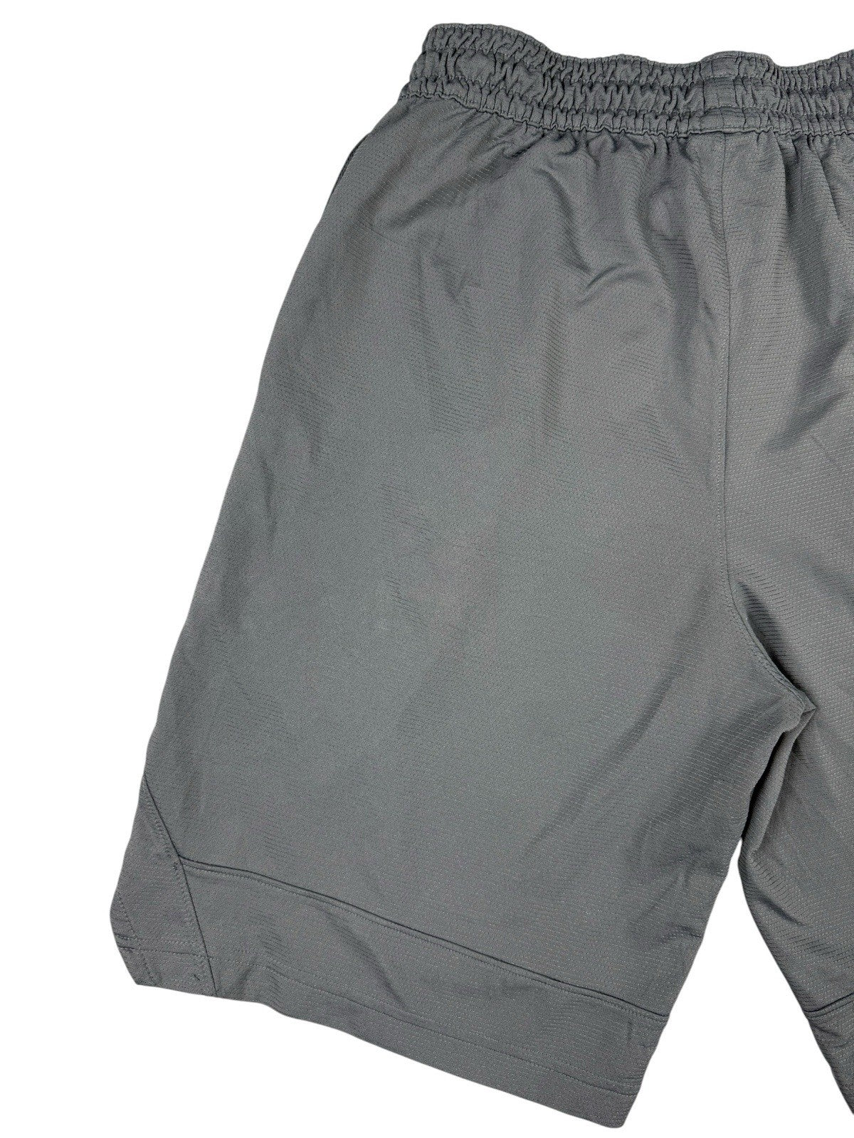 Nike Dri-FIT Grey Polyester Basketball Sport Active Shorts Medium