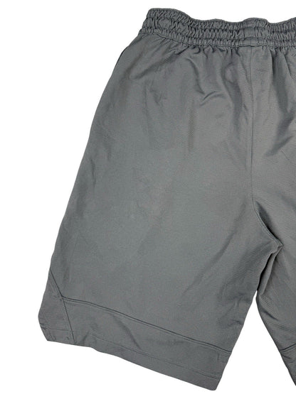 Nike Dri-FIT Grey Polyester Basketball Sport Active Shorts Medium