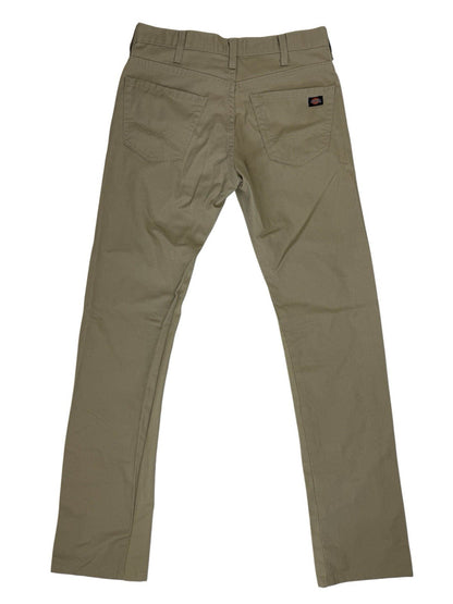 Dickies Beige Slim Fit Chino Trousers 30W 34L
