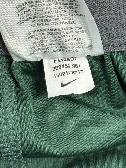 Nike Dri-FIT Green Polyester Basketball Sport Training Shorts XL
