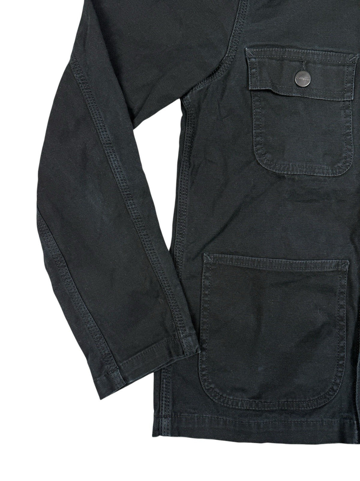 Carhartt WIP Black W' Michigan Denim Button Up Jacket Women's Small