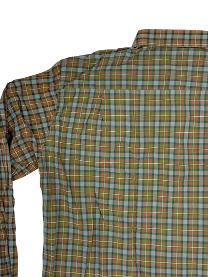Chemise Lacoste Vintage Multicoloured Plaid Shirt Large