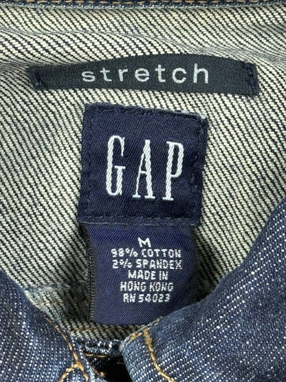 Gap Y2K Blue Denim Stretch Jacket Youth Medium (Age 8/9)