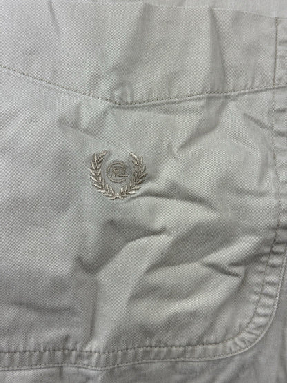 Chaps Ralph Lauren Retro Beige Cotton Shirt Medium