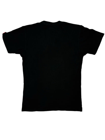 Vans Black Cotton Printed Top Small