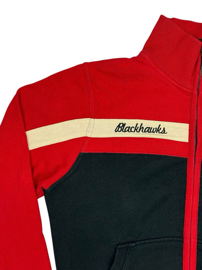 Chicago Blackhawks Old Time Hockey Zip Jacket Small