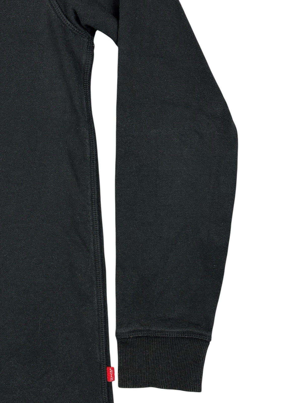 Levi's Black Batwing Patch Jumper Large