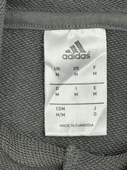 Adidas Grey Fulham FC Hoodie Medium