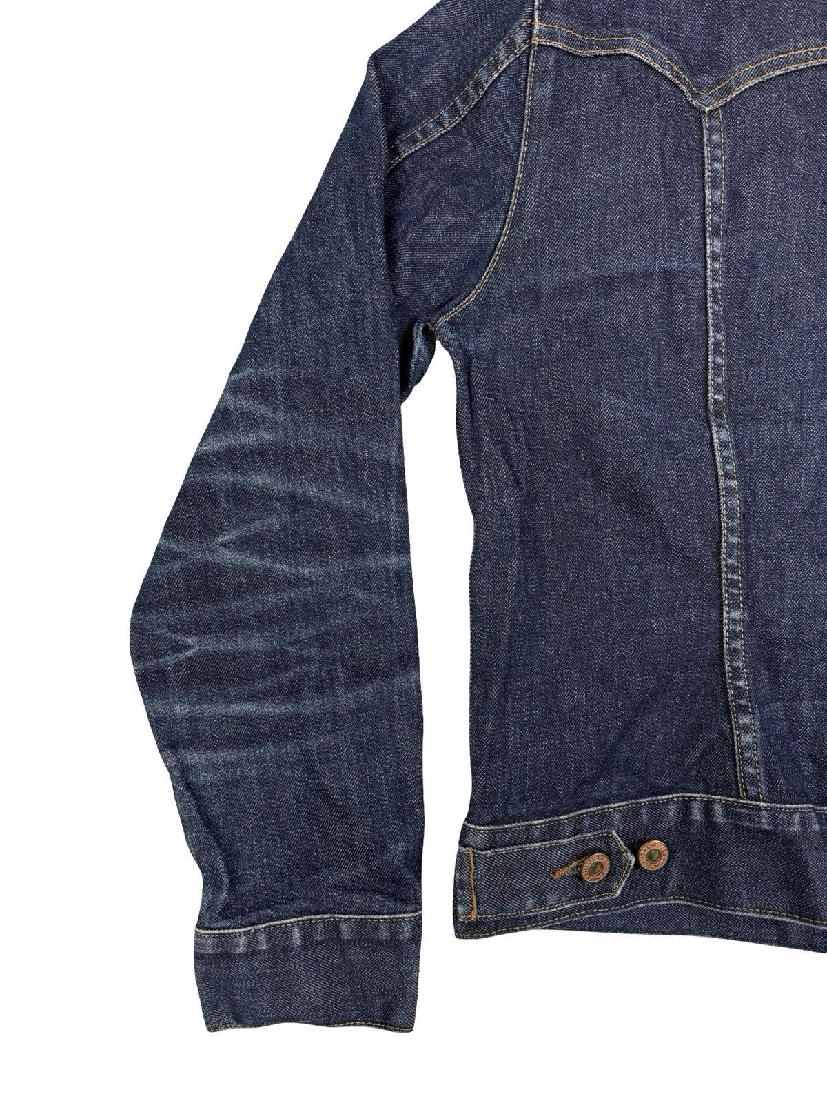 Gap Y2K Blue Denim Stretch Jacket Youth Medium (Age 8/9)