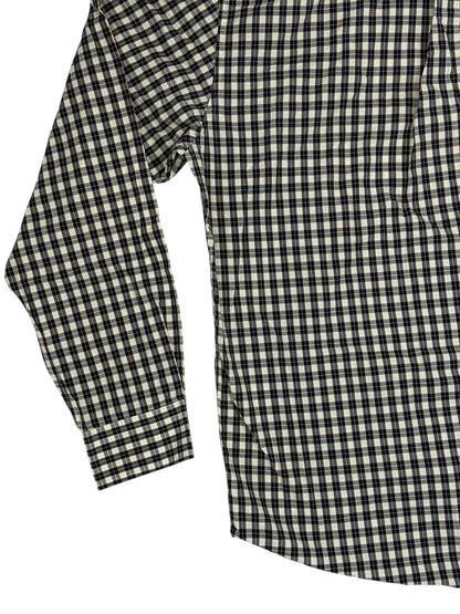 Nautica Retro Multicoloured Plaid Cotton Collared Shirt XL