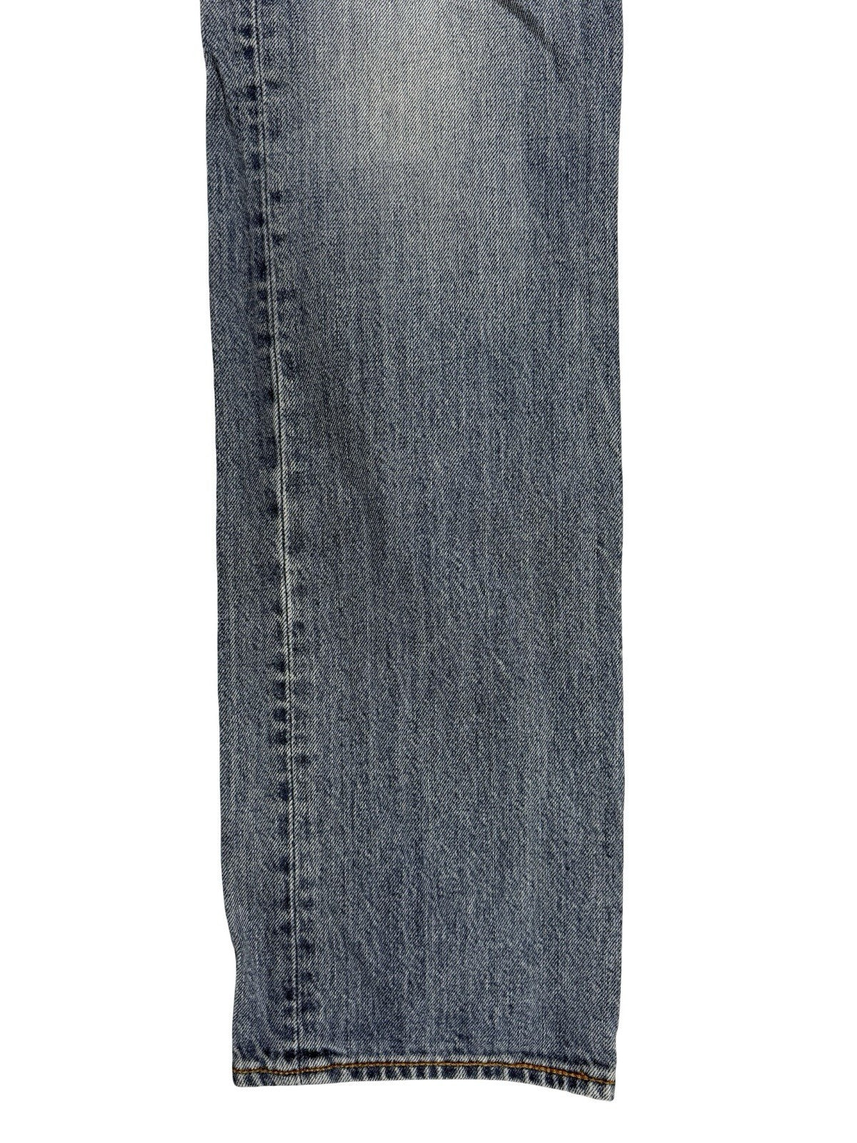 Levi's 501 Blue Straight Leg Denim Jeans 30W 34L