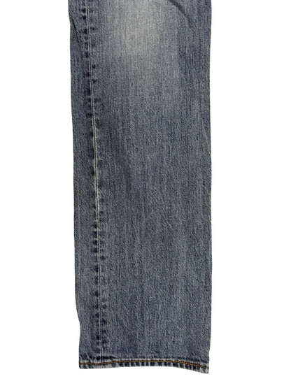 Levi's 501 Blue Straight Leg Denim Jeans 30W 34L