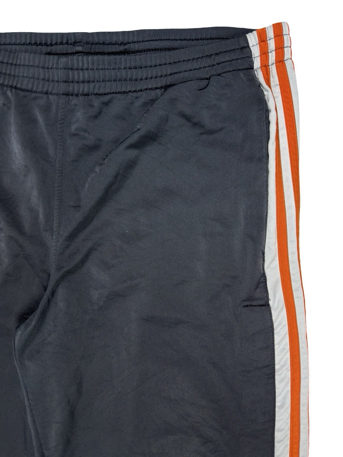 Adidas Vintage Y2K Grey Popper Adibreak Jogger Tracksuit Bottoms Medium