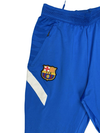 Nike FC Barcelona 21/22 Blue Strike Training Pants Tracksuit Bottoms Youth XL