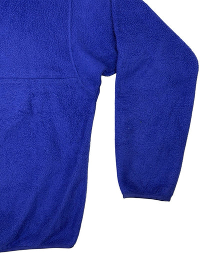 Patagonia Retro Blue Micro Synchilla 1/4 Zip Fleece Jumper Small