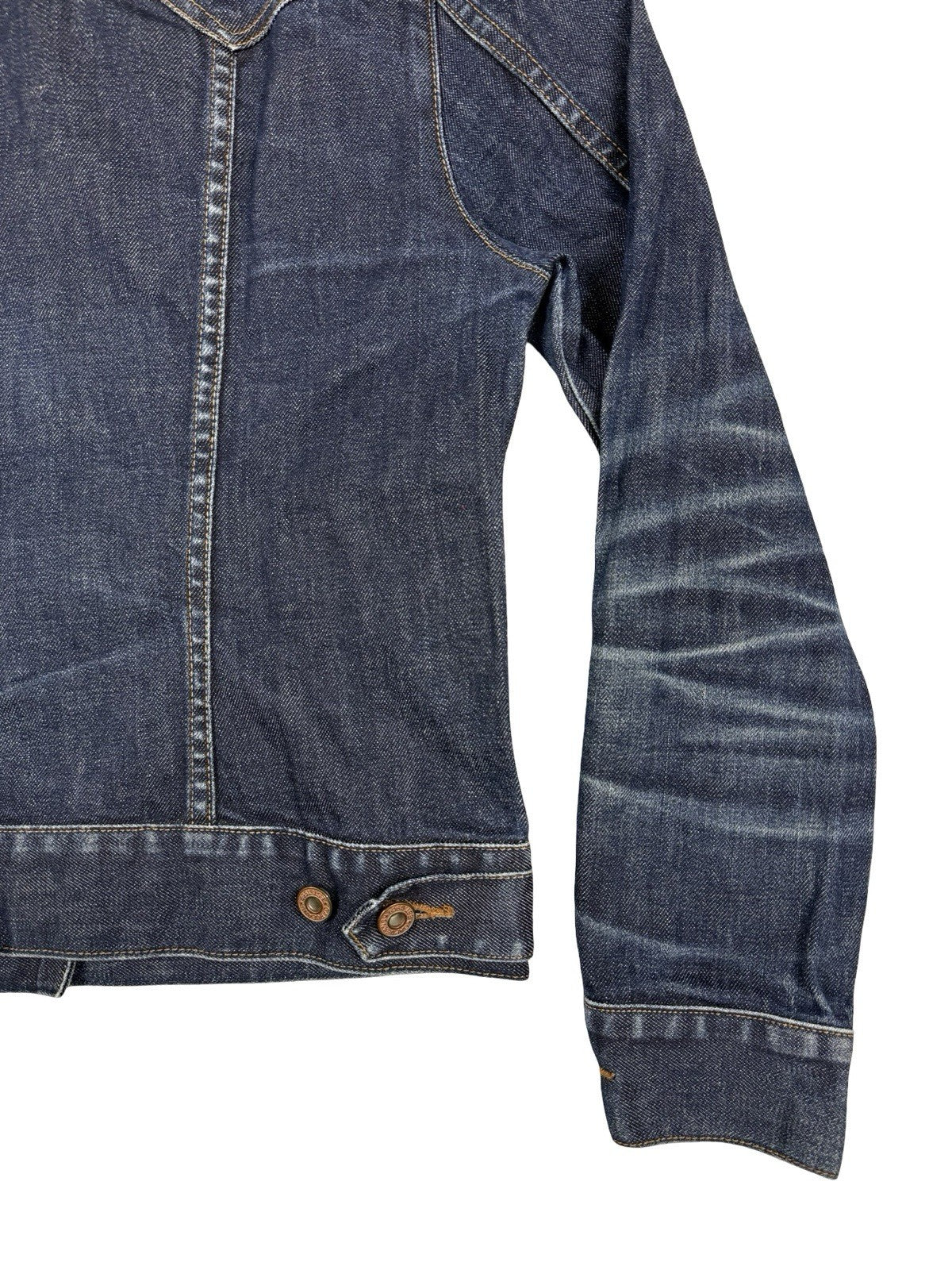 Gap Y2K Blue Denim Stretch Jacket Youth Medium (Age 8/9)