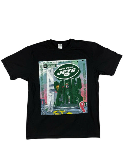 New York Jets Black Sept 11 Home Opener Remembrance Top Medium