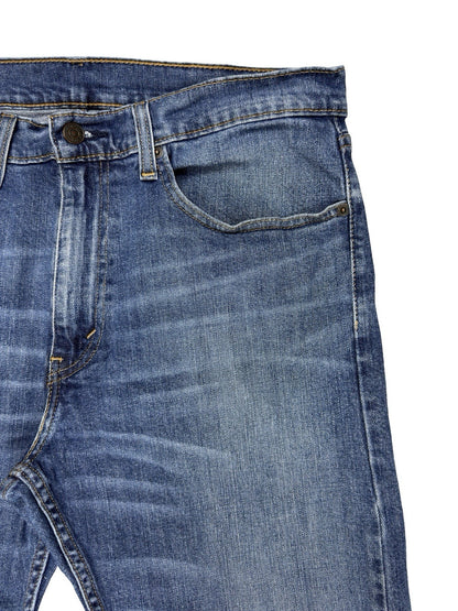 Levi's 505 Blue Regular Straight Leg Denim Jeans 34W 30L