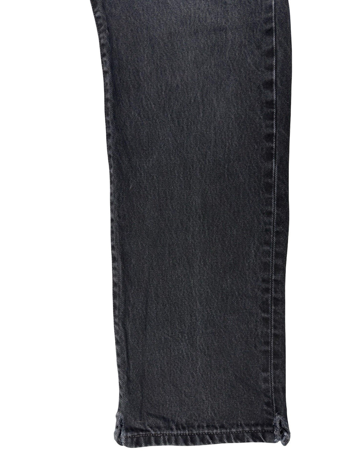 Levi's 501 Black Faded Retro Straight Leg Denim Jeans 32W 30L