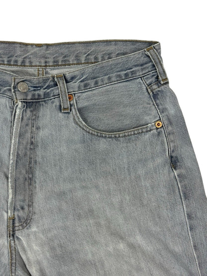 Levi's Blue Cut Off Shorts 34W