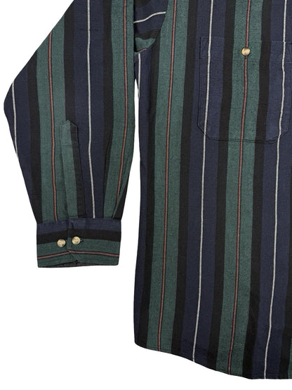 Northwest Territory Vintage 90s Multi Striped Button Closure Shirt Large