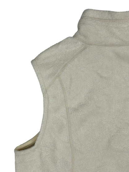 Patagonia Cream White Synchilla Gillet Bodywarmer Medium
