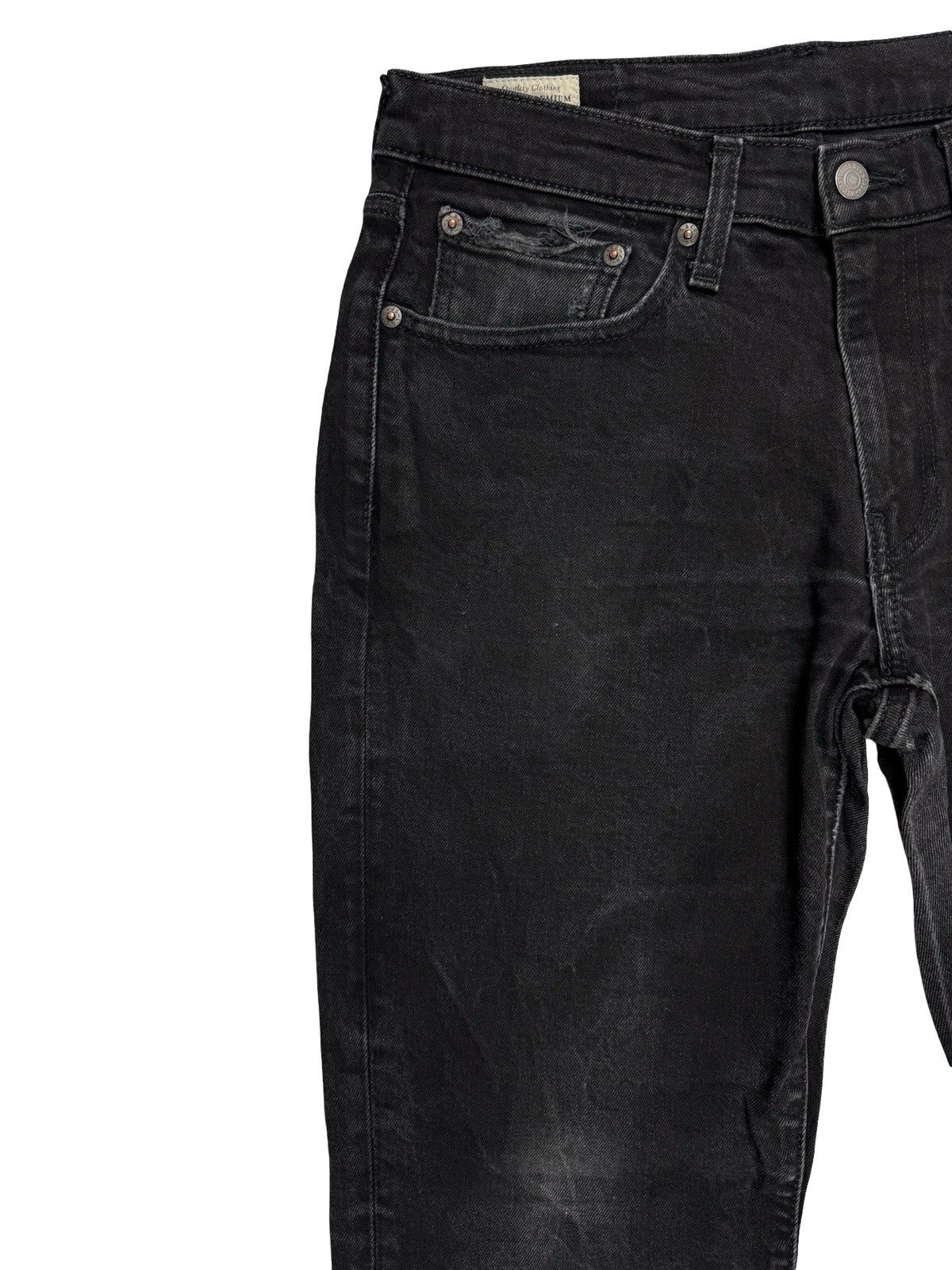 Levi's 541 Athletic Taper Black Denim Jeans 31W 32L