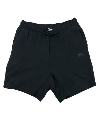 Nike Black Tech Fleece Lounge Sweat Sport Shorts Medium