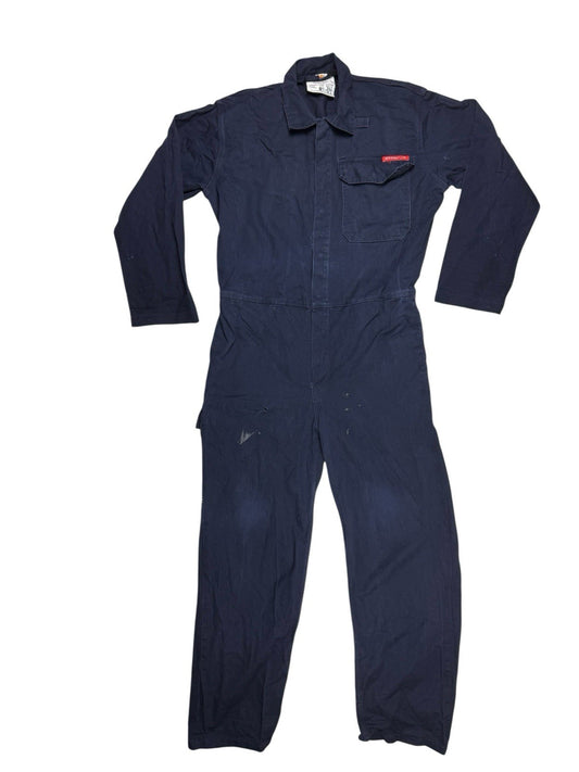 Dickies Blue Retro Protective FR Coverall Boilersuit 42R Large