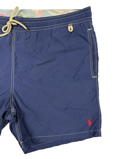 Polo Ralph Lauren Blue Retro Nylon Swim Trunk Shorts XL