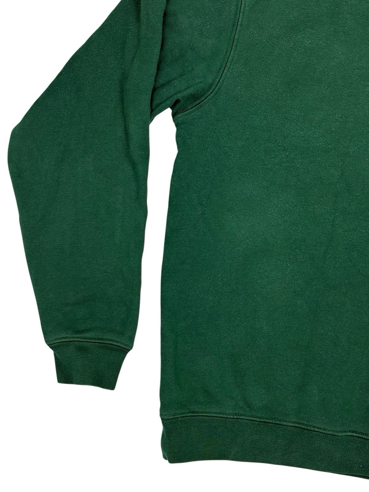 Adidas Green Embroidered Football Hoodie Small