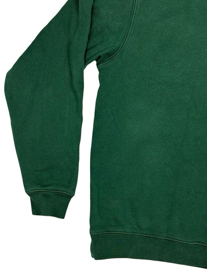 Adidas Green Embroidered Football Hoodie Small