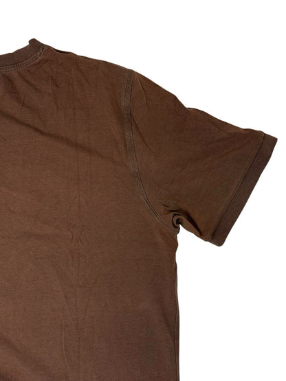 Puma Brown Cotton Blend Top Medium