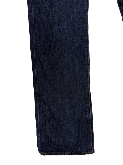 Levi's 501 Blue Denim Straight Leg Jeans 32W 32L