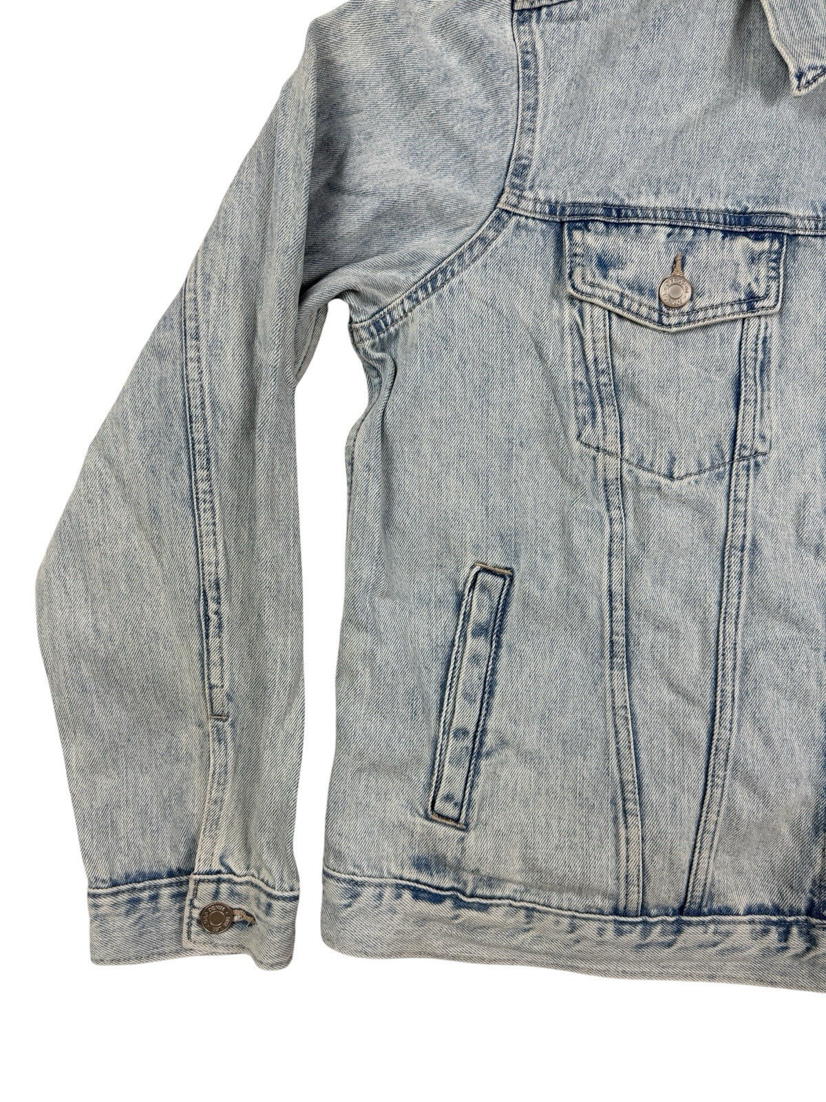 GAP Light Blue Denim Trucker Cowboy Jacket 2XL